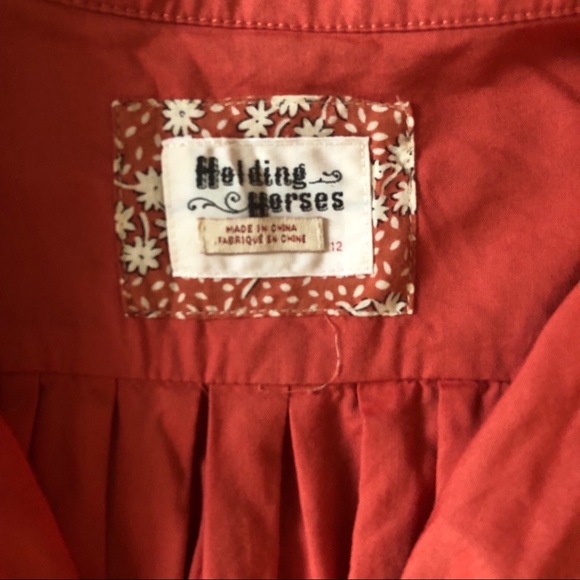 SOLD Anthropologie Holding Horses Utility Romper - Picture 6 of 6